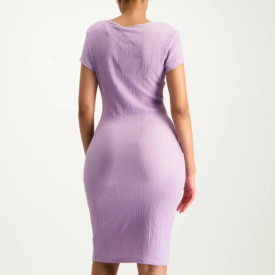 Lilac Bodycon Dress