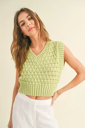 Lime As A Dime Sweater Top
