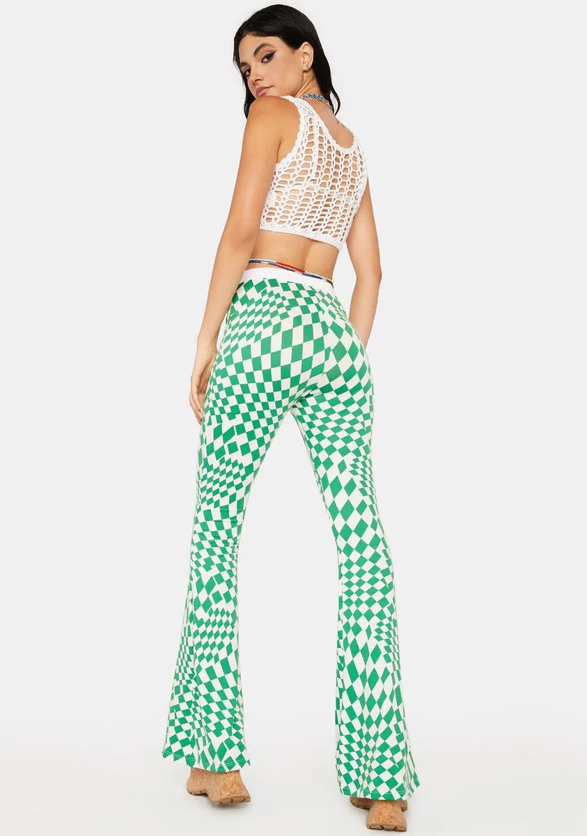 Lucky Beat You To It Flare Pants