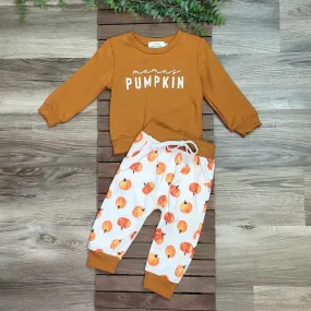 Mama's Pumpkin Jogger Set