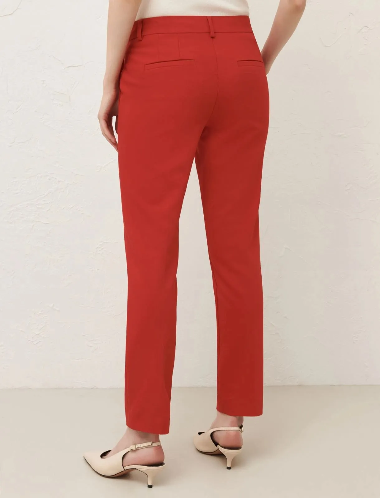 Marella Incom Trousers in Red