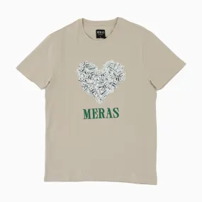Men's Money Heart Graphic Short Sleeve T Shirt