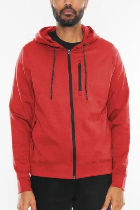 Mens Solid Stacked Flared Track Set