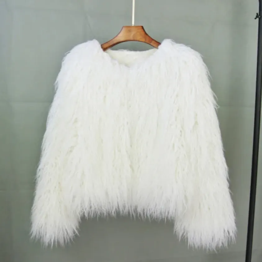 Micaela Shaggy Faux Fur Jackets