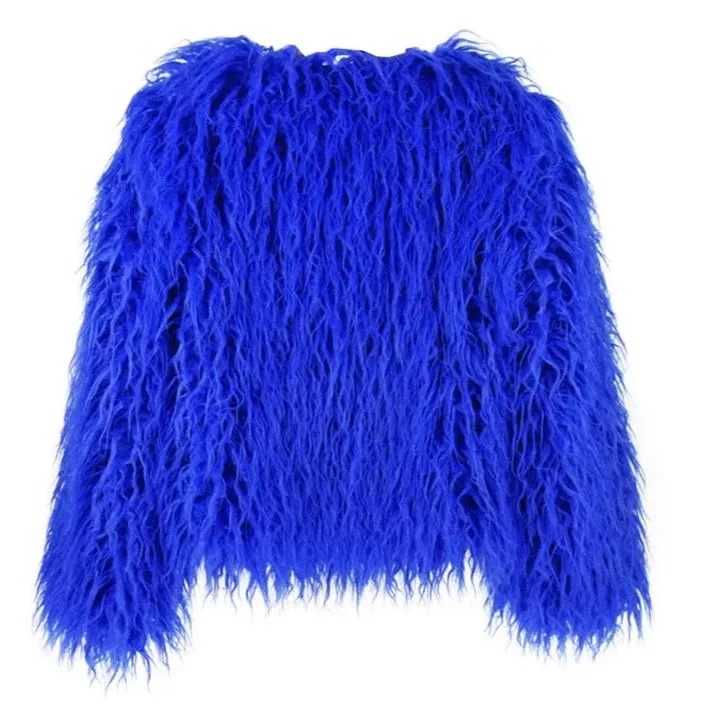 Micaela Shaggy Faux Fur Jackets