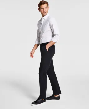 Michael Kors Mens Classic fit Dress Pants 33 / 30 Black Solid