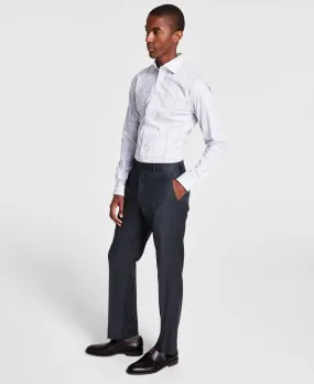 Michael Kors Mens Classic fit Dress Pants 36 / 30 Grey Solid Stretch