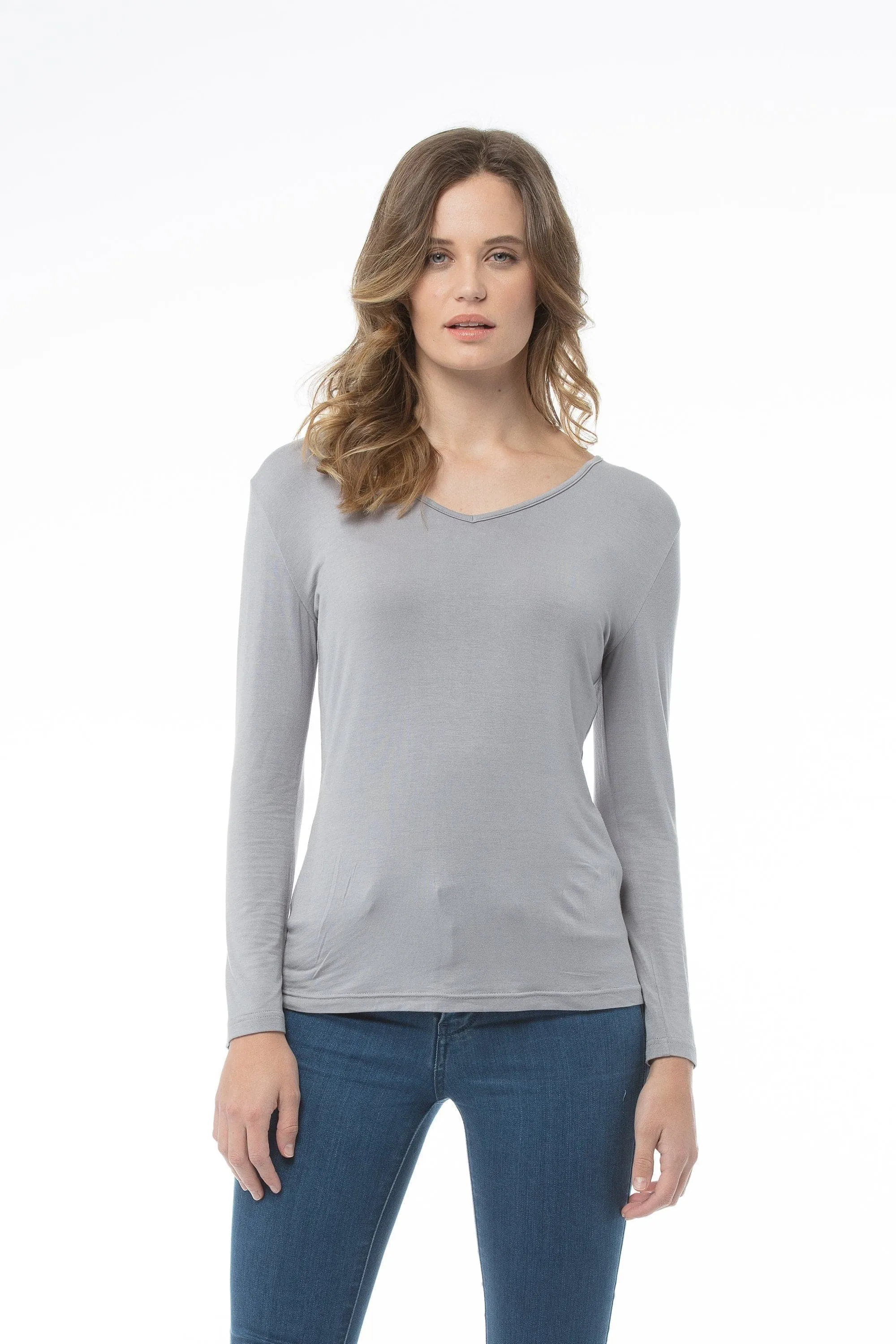 MICHELLE Top - Grey
