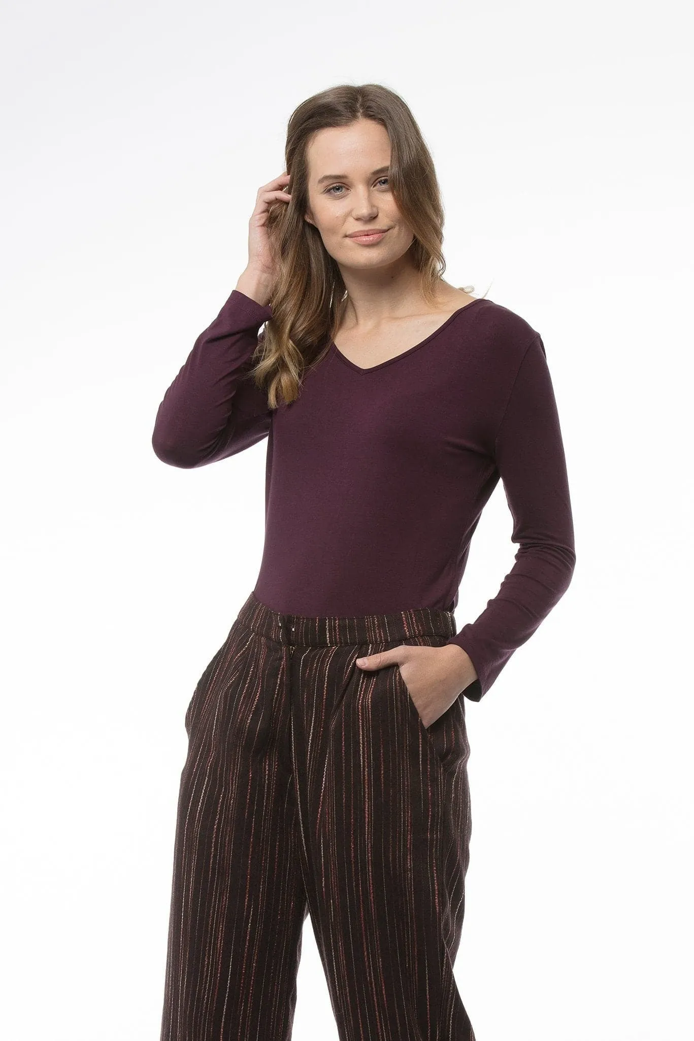 MICHELLE Top - Purple