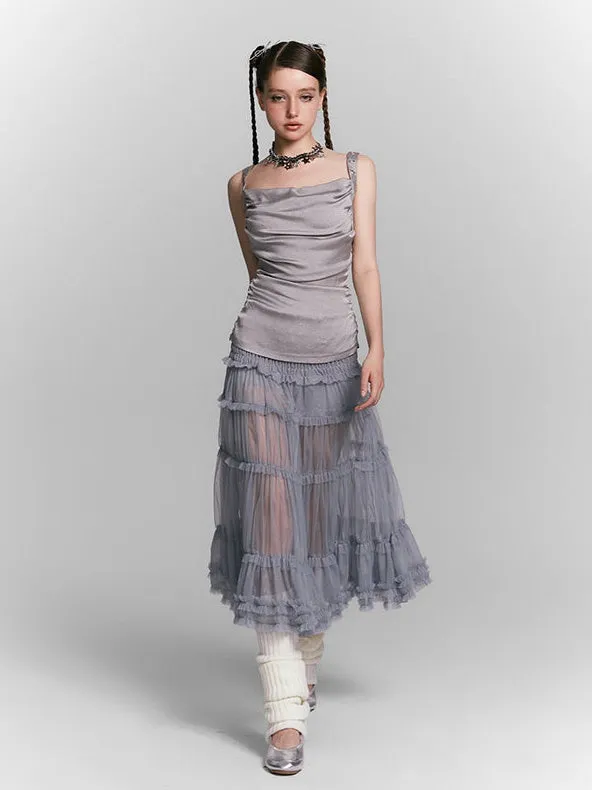 Multi-layer Mesh Skirt