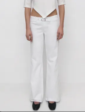 Nicole Trousers - White