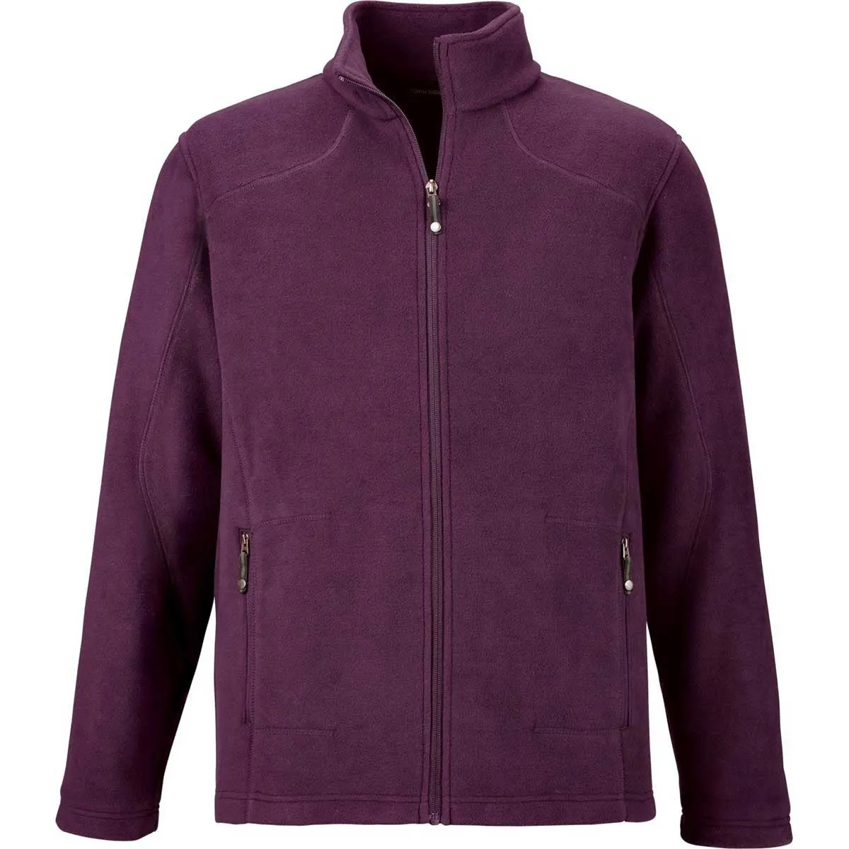 North End Men's Mulberry Purple Voyage Fleece Jacket
