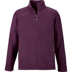 North End Men's Mulberry Purple Voyage Fleece Jacket