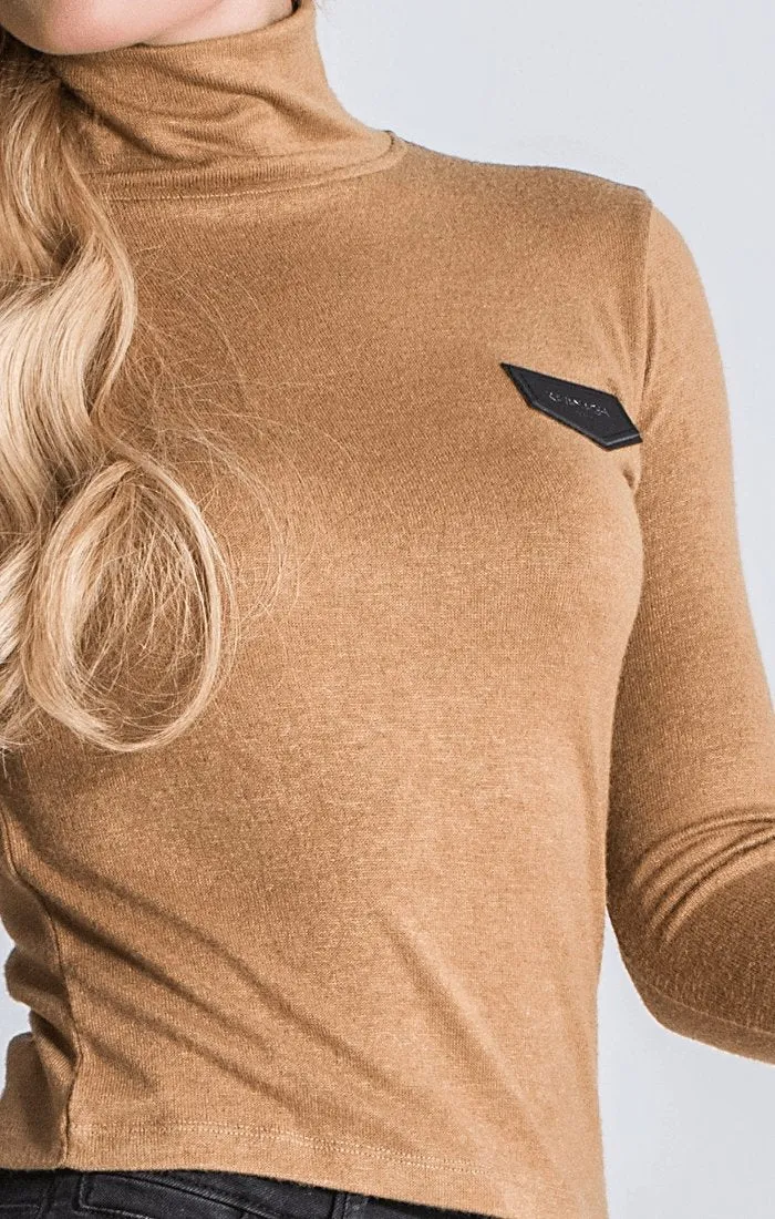 Ocre Turtleneck Jumper