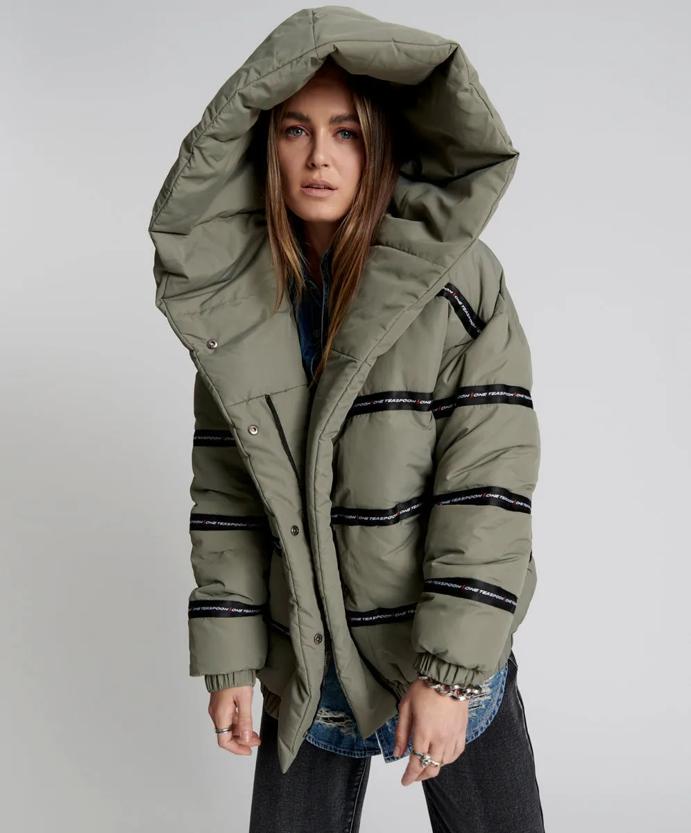 OT KHAKI PUFFA JACKET