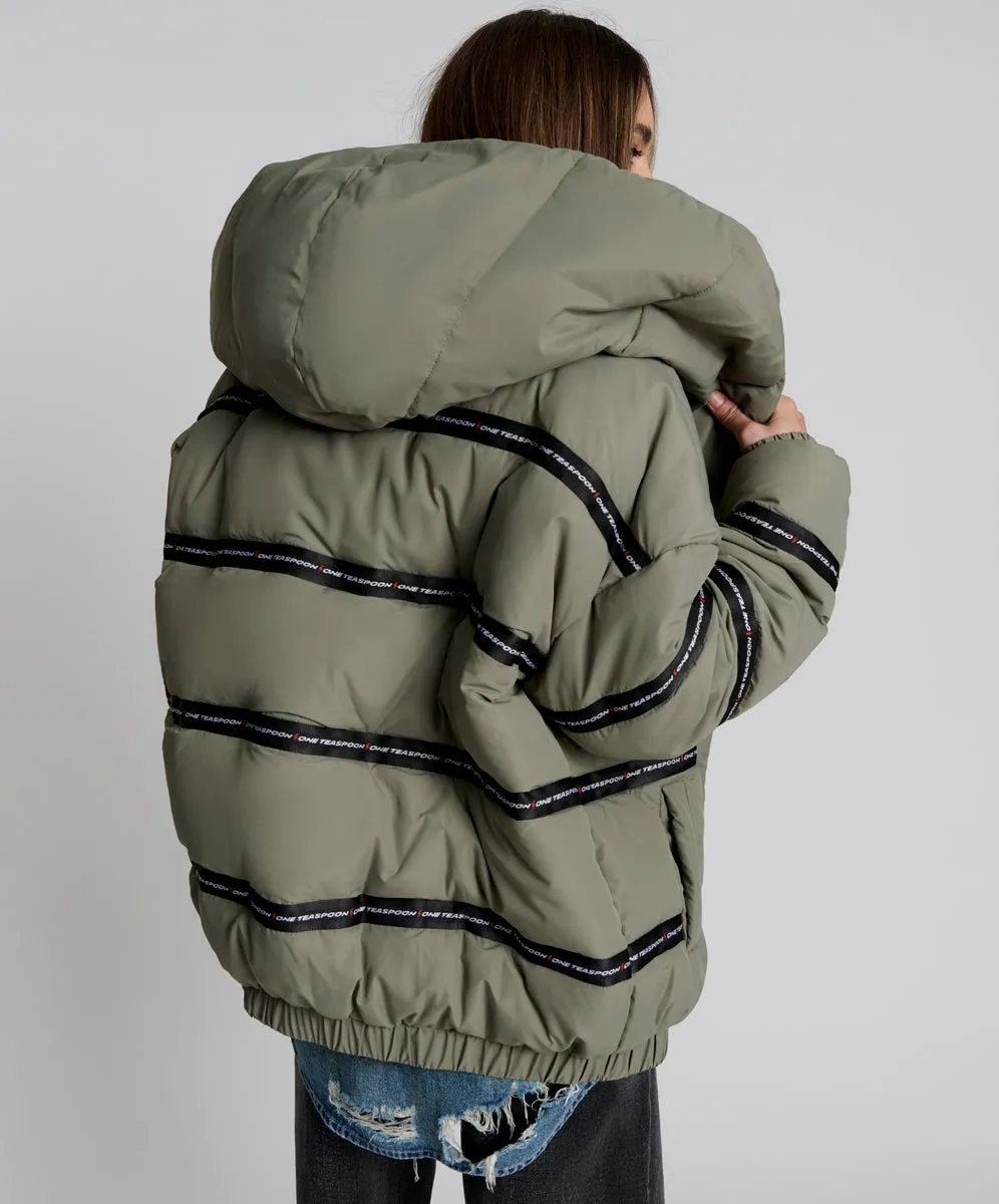 OT KHAKI PUFFA JACKET