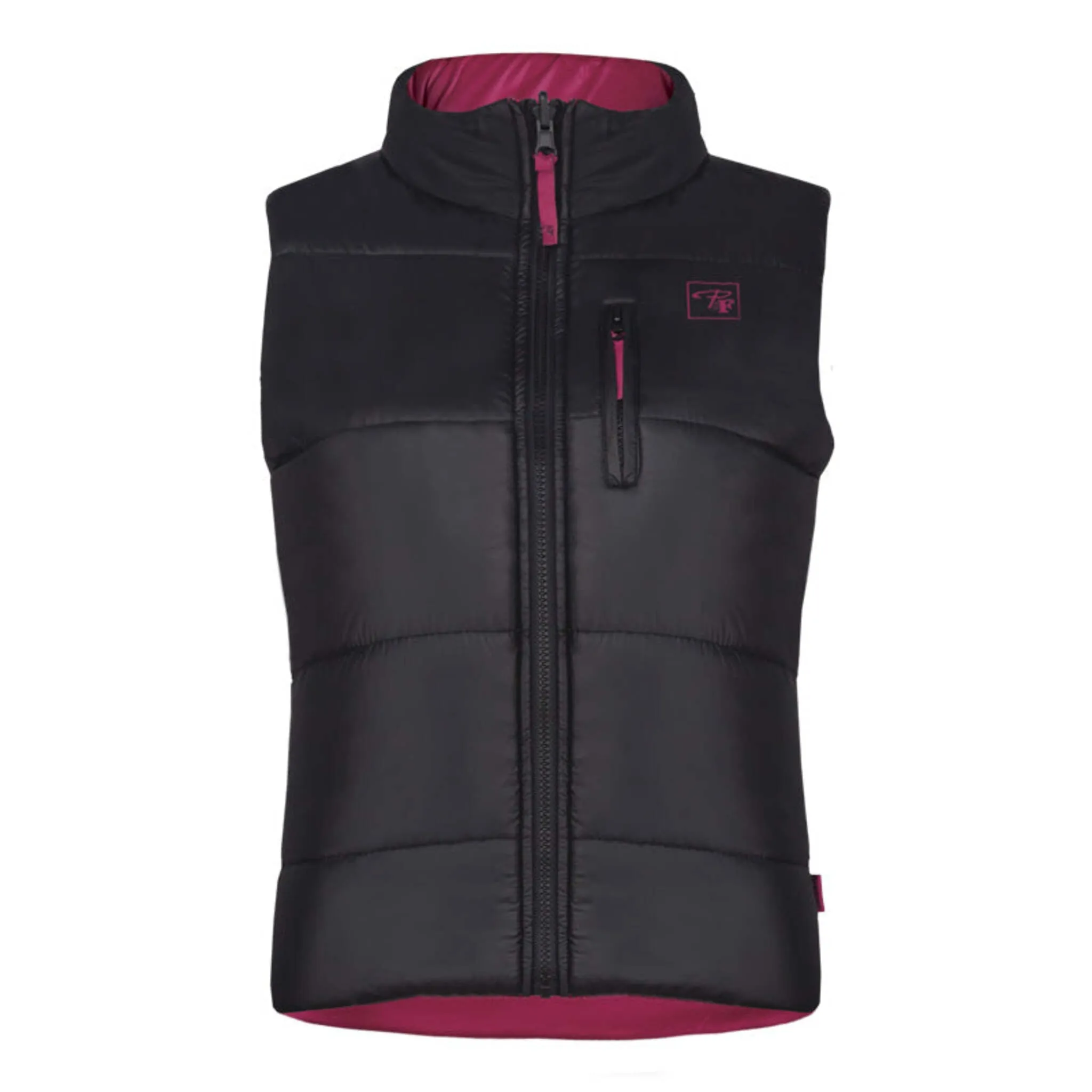 P&F Women's Work Vest PF495 - Reversible, Insulated, 100% Polyester, Side & Chest Pockets, Longer Back Cut, Durable for Outdoor Work | Sizes XS-3XL
