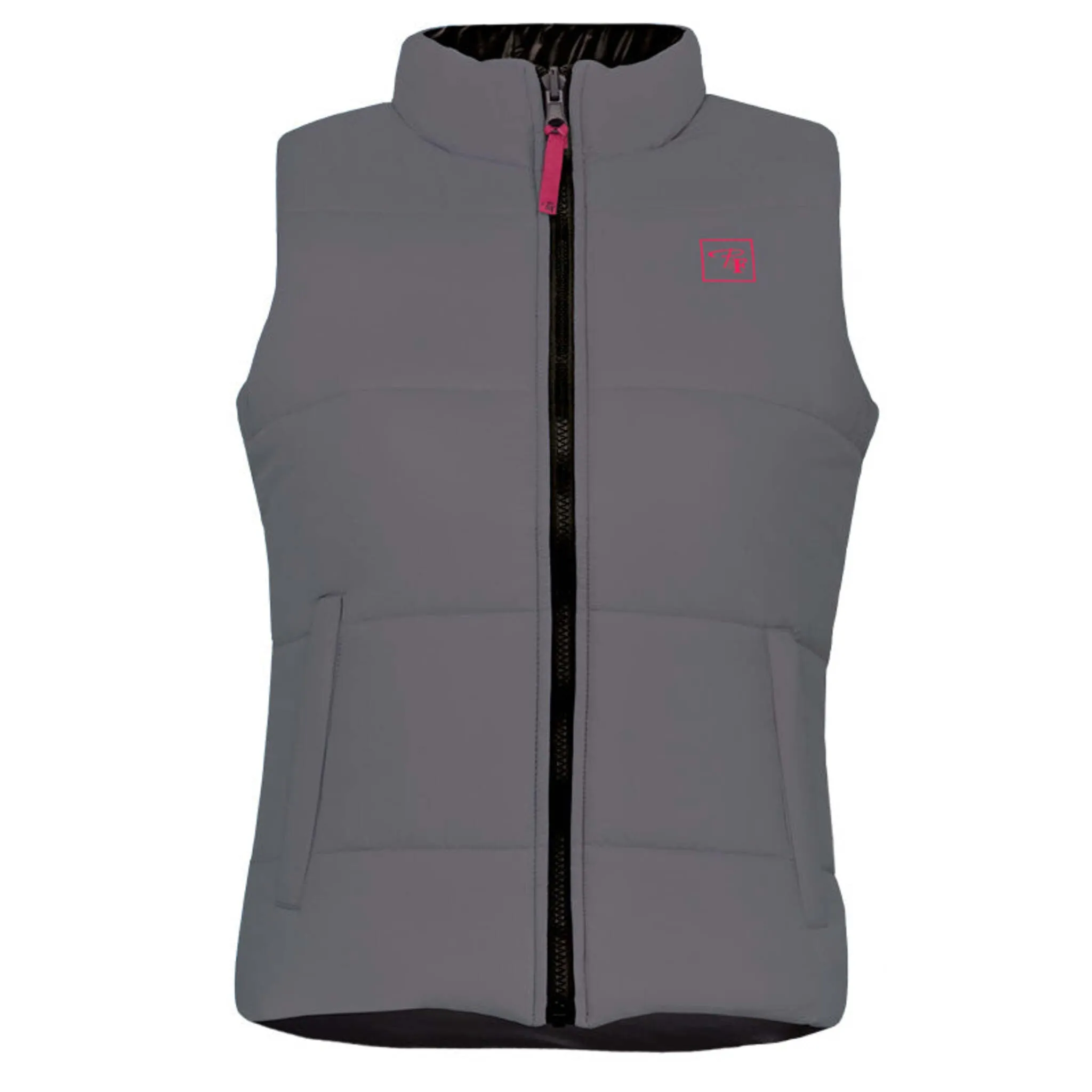 P&F Women's Work Vest PF495 - Reversible, Insulated, 100% Polyester, Side & Chest Pockets, Longer Back Cut, Durable for Outdoor Work | Sizes XS-3XL
