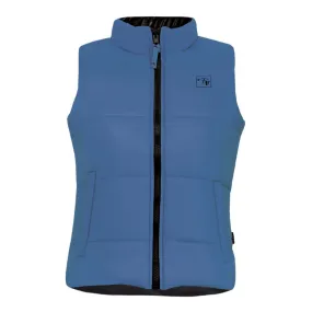 P&F Women's Work Vest PF495 - Reversible, Insulated, 100% Polyester, Side & Chest Pockets, Longer Back Cut, Durable for Outdoor Work | Sizes XS-3XL