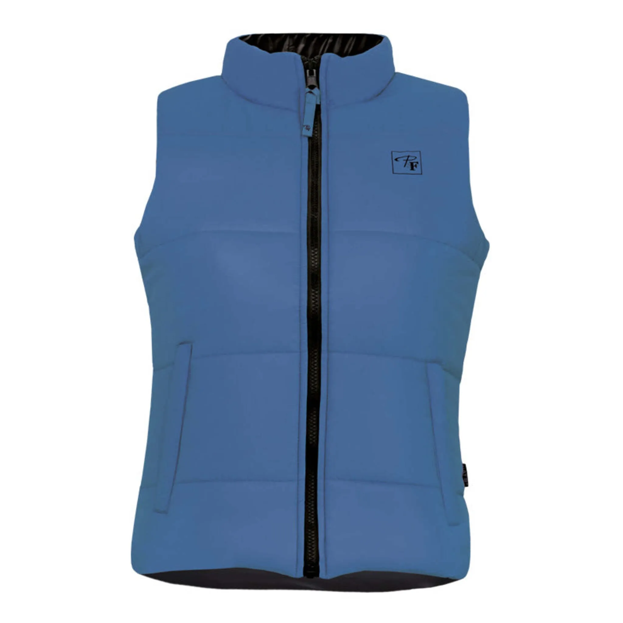 P&F Women's Work Vest PF495 - Reversible, Insulated, 100% Polyester, Side & Chest Pockets, Longer Back Cut, Durable for Outdoor Work | Sizes XS-3XL