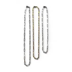 Paperclip Layering Necklace Chain