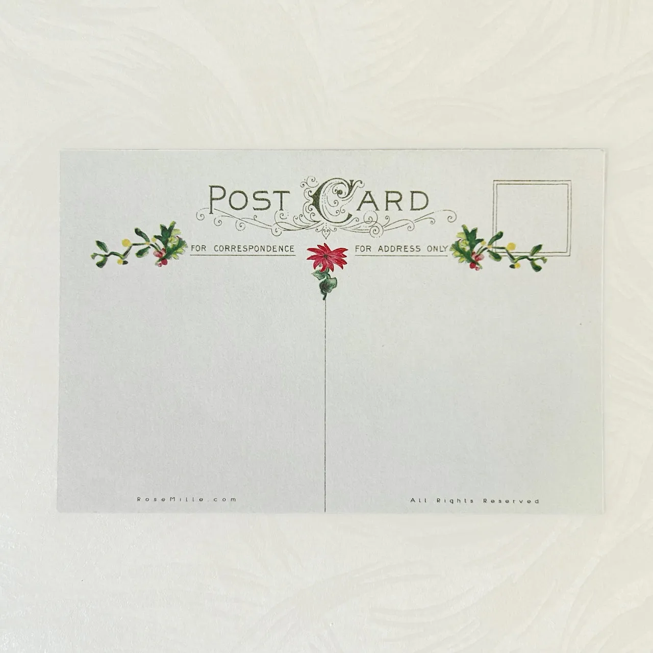 Peace on Earth Winter Angel- Layering PostCards