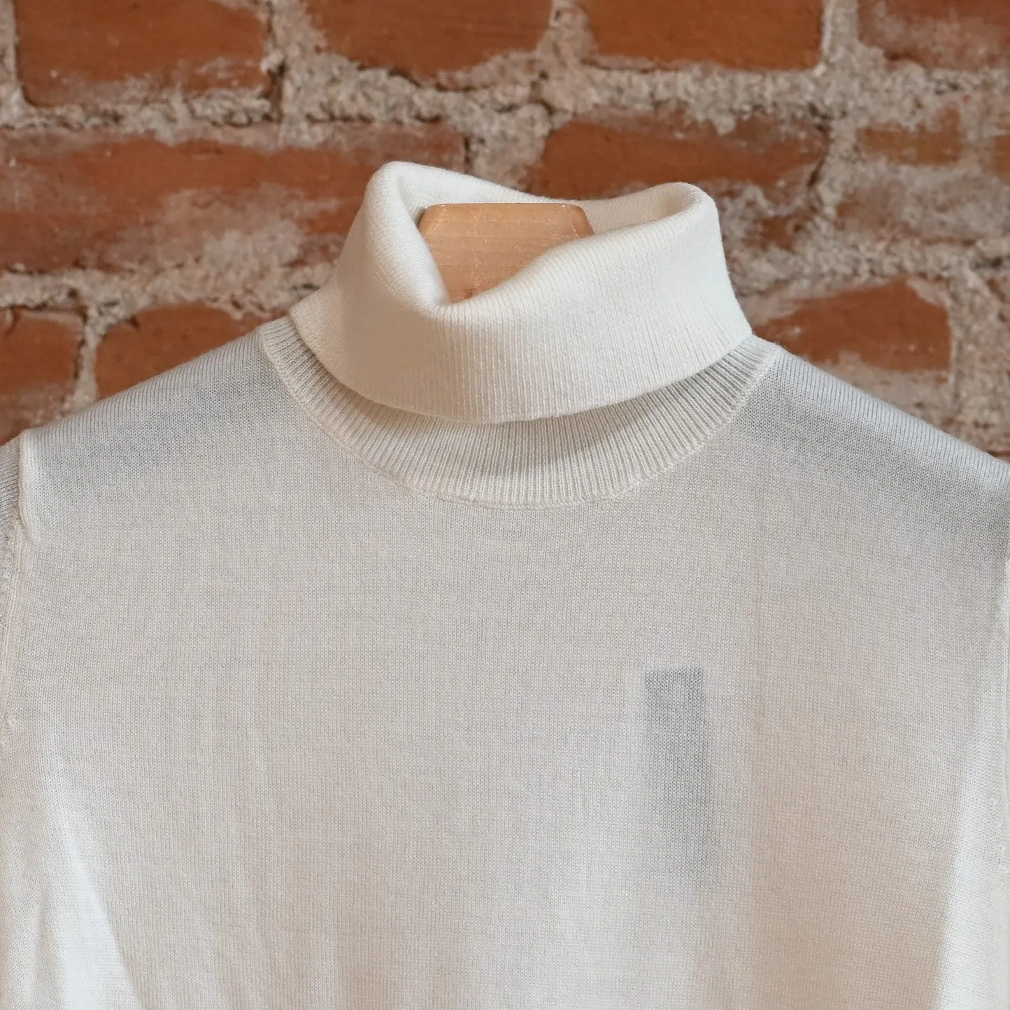 Pendleton Merino Turtleneck in Ivory