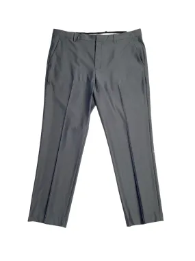 Perry Ellis Portfolio Mens Modern Fit Check Suit Dress Pants Med Grey 30 x 30