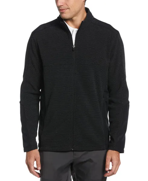 PGA Tour Mens Dura Fleece Full Zip Golf Jacket