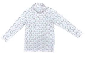 Pink Wreath Tally Turtleneck