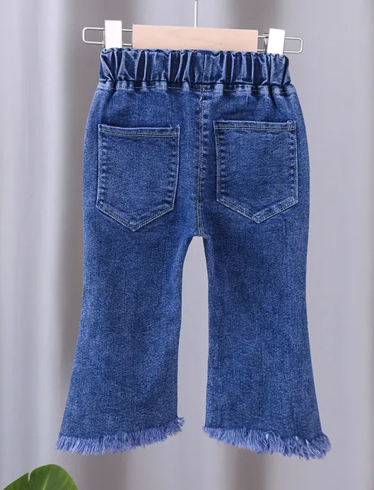 Polka Dot Bow Jeans