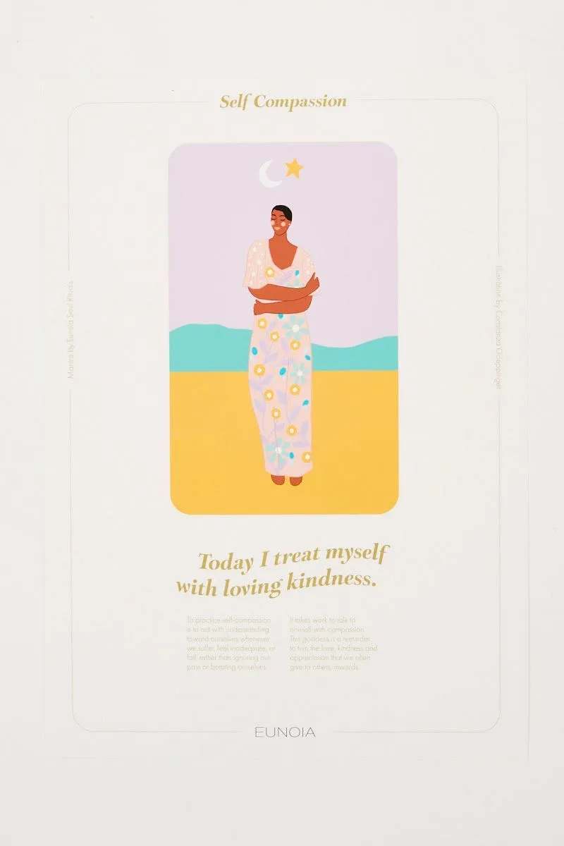 Print Eunoia Soul Ritual Self Compassion A4 Print Only