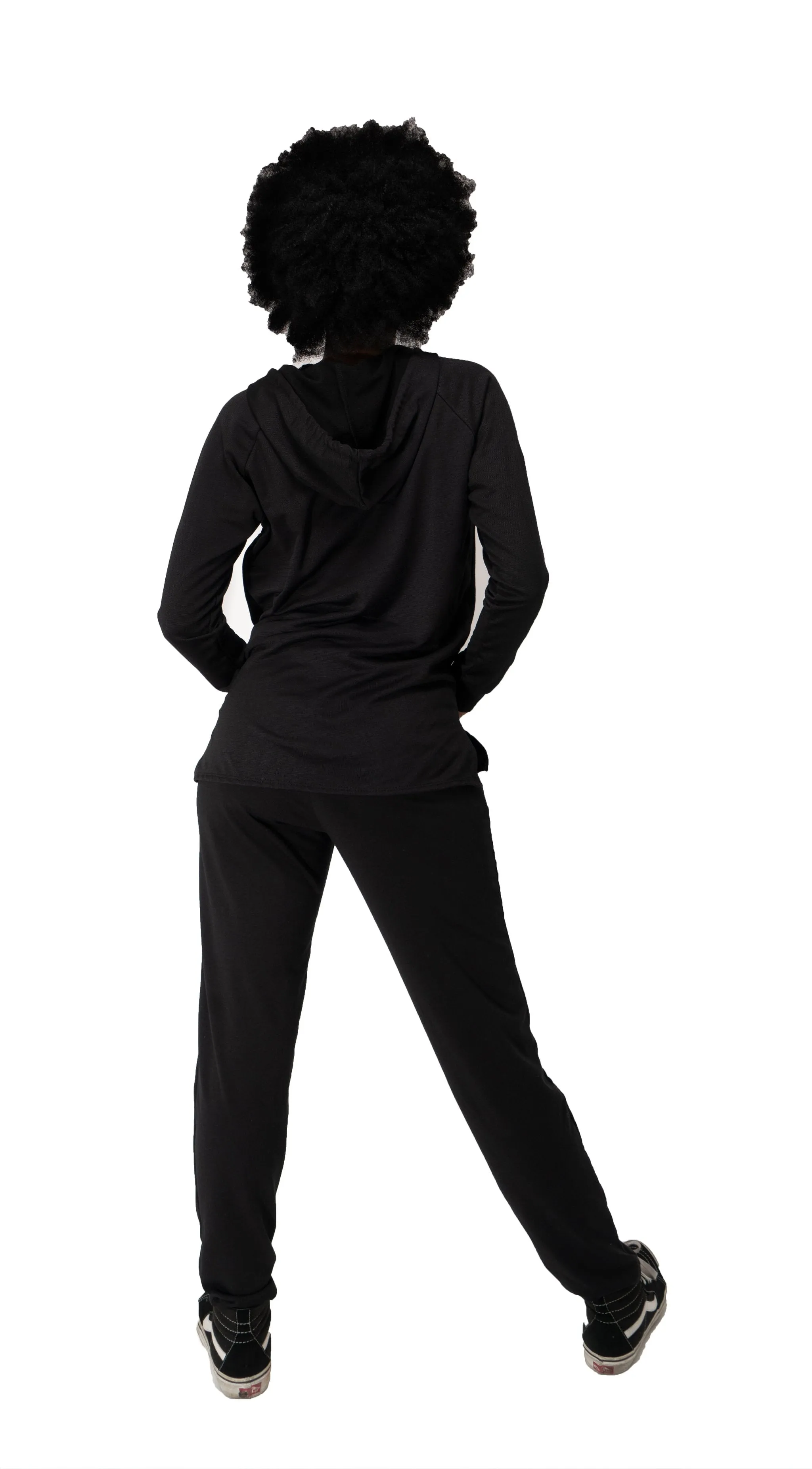 READY, SET, GO Women's Black Joggers Workout Yoga Sweatpants