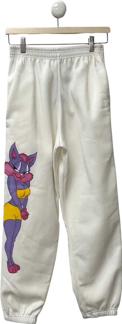 Rebellious White Joggers UK XS/S