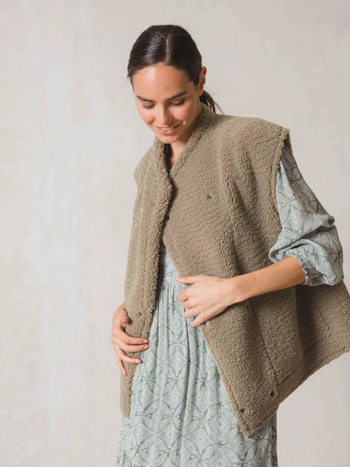 Reversible Oversize Vest