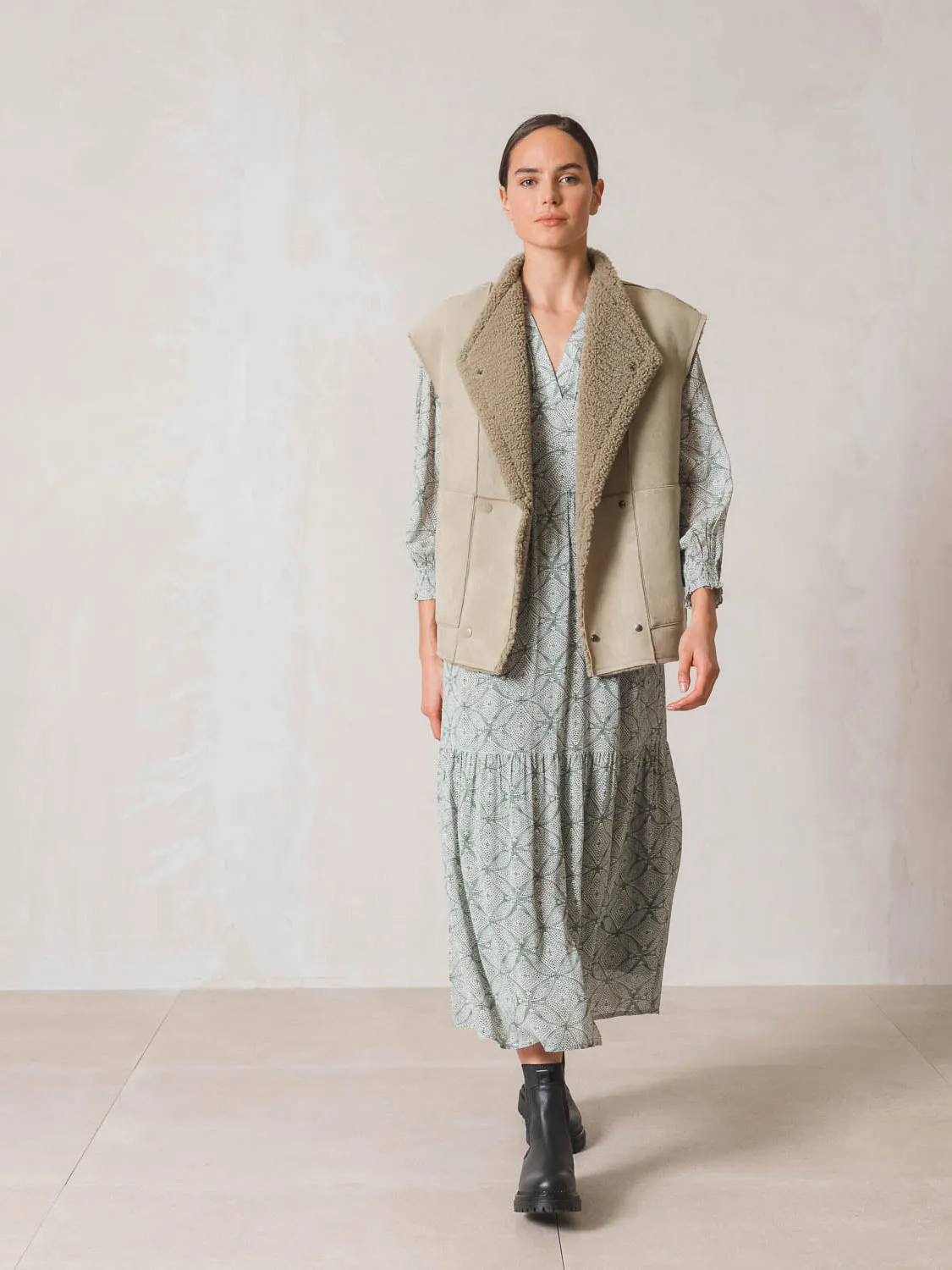 Reversible Oversize Vest