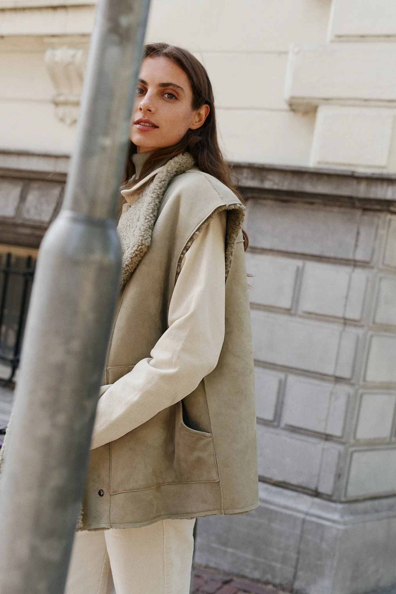 Reversible Oversize Vest
