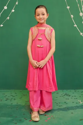 Rod Silk Embellished 3 Pc Suit