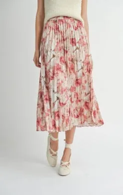Sadie & Sage Girls Dinner Pleated Skirt