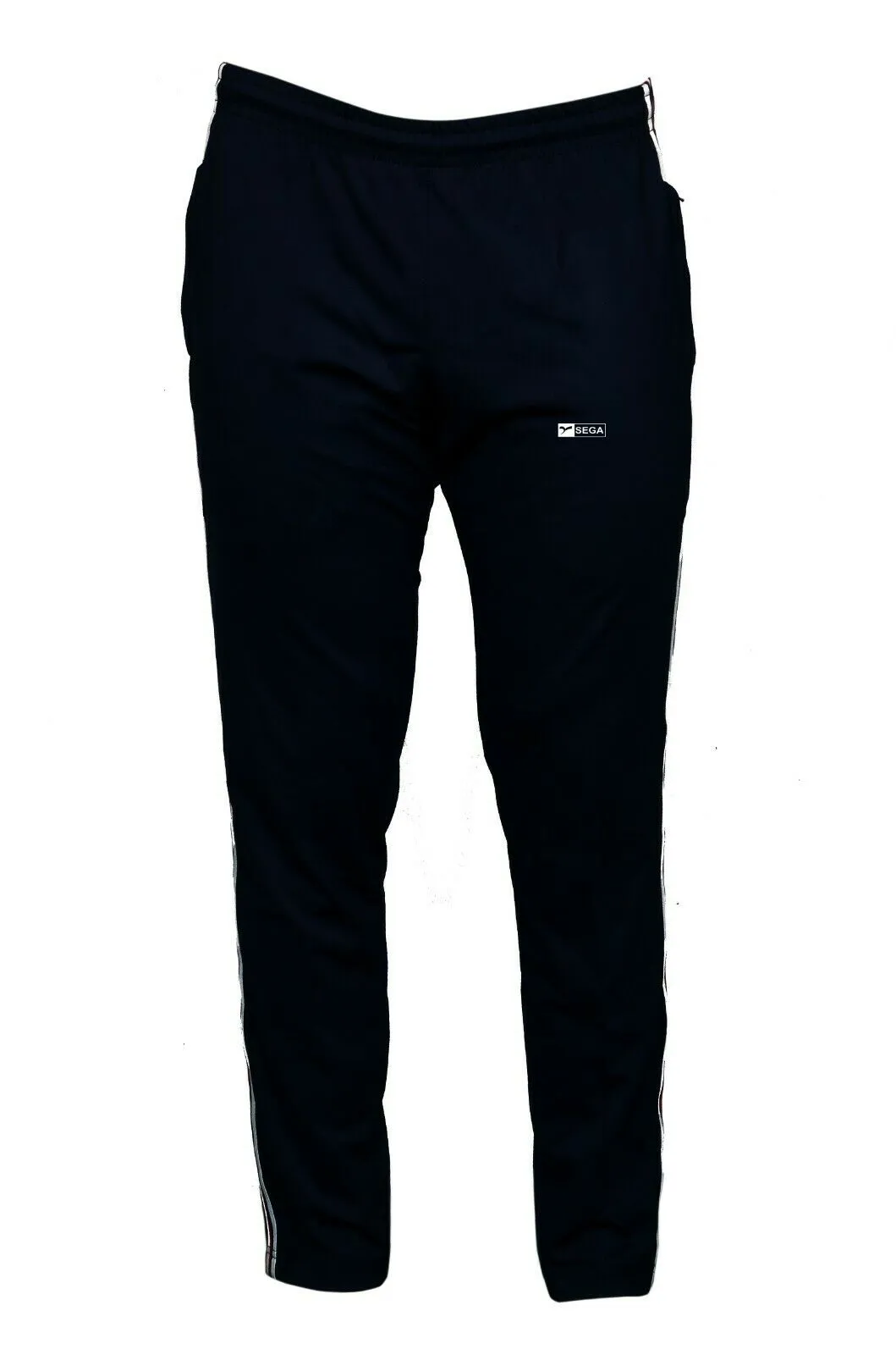 SEGA BLACK & RED STRIPED TRACKSUIT BOTTOMS