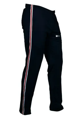 SEGA BLACK & RED STRIPED TRACKSUIT BOTTOMS