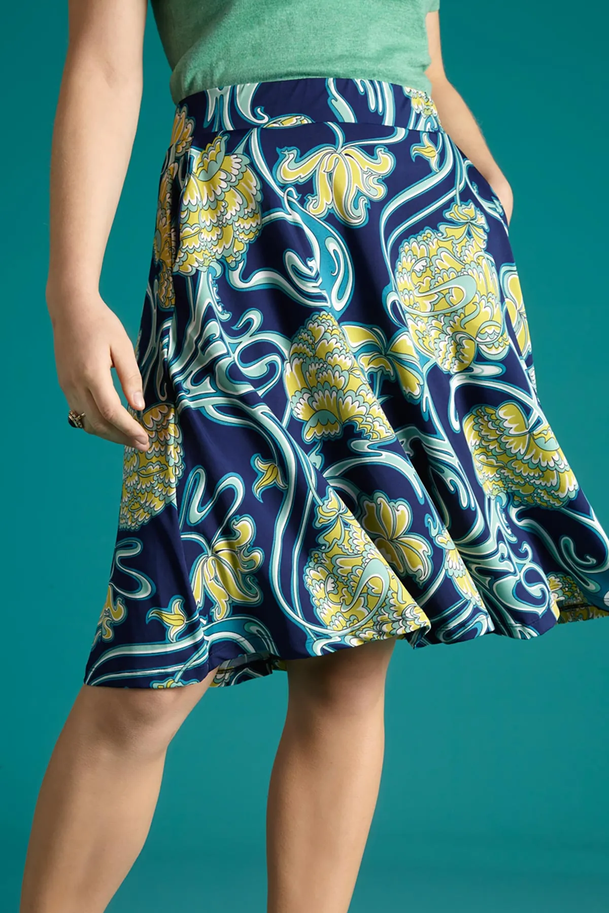 Serena Coronado Knee Length Skirt