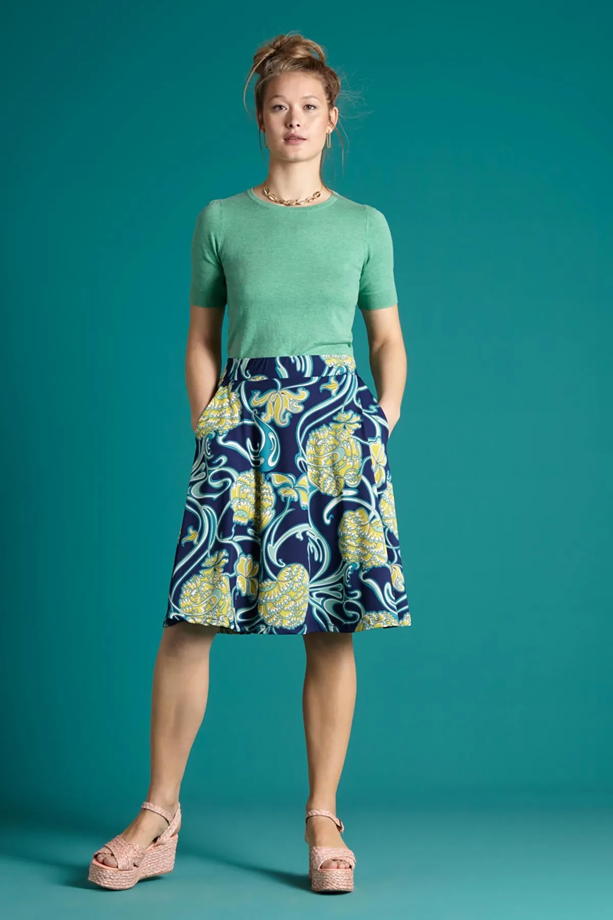 Serena Coronado Knee Length Skirt