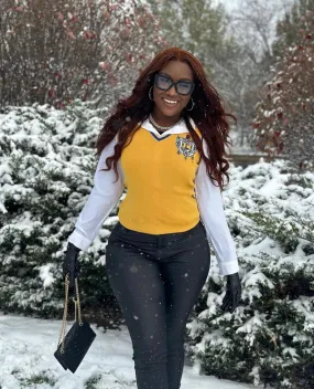 SGRho - V-Neck Vest - Gold