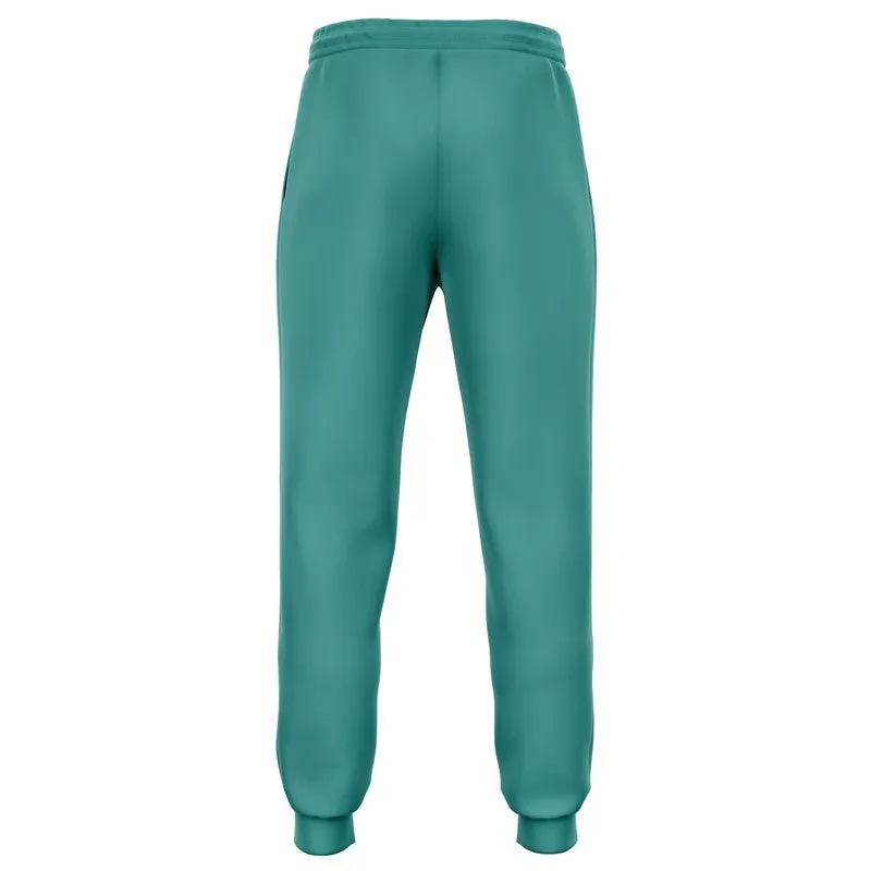 Shaded Pastel Blue-Green Joggers | Unisex | with PLUS sizes | C60M0Y30K30