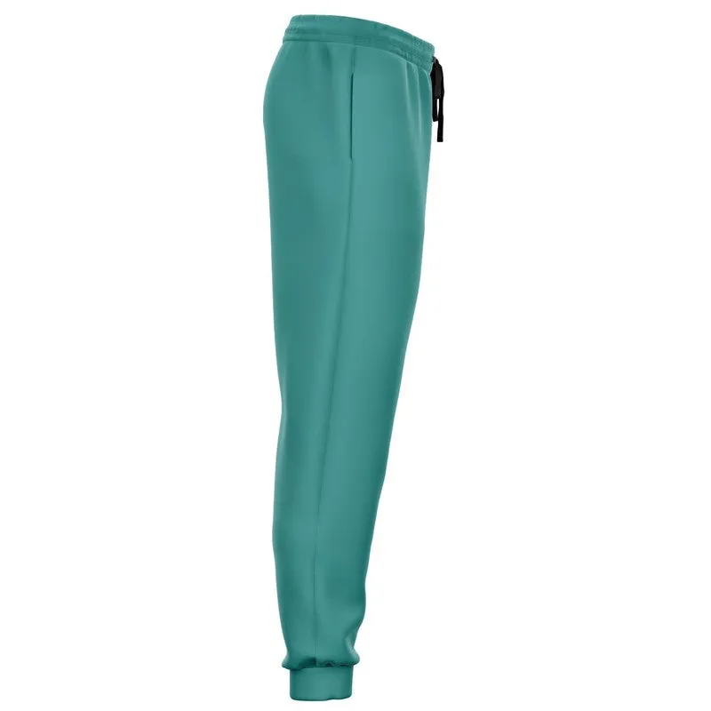 Shaded Pastel Blue-Green Joggers | Unisex | with PLUS sizes | C60M0Y30K30