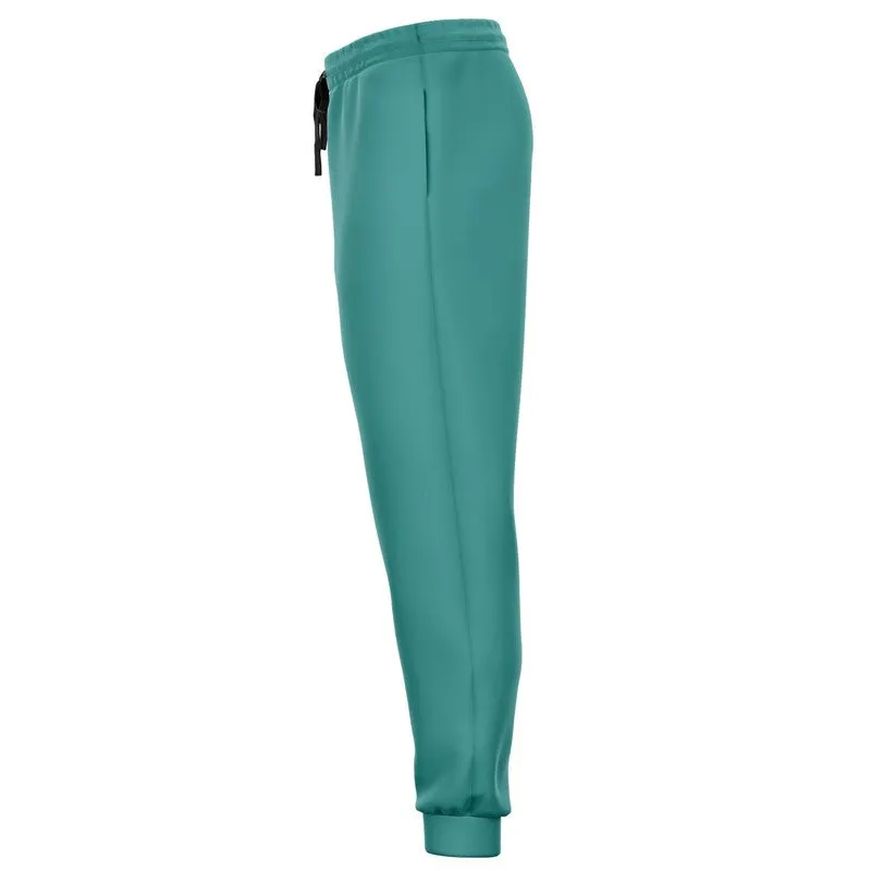 Shaded Pastel Blue-Green Joggers | Unisex | with PLUS sizes | C60M0Y30K30