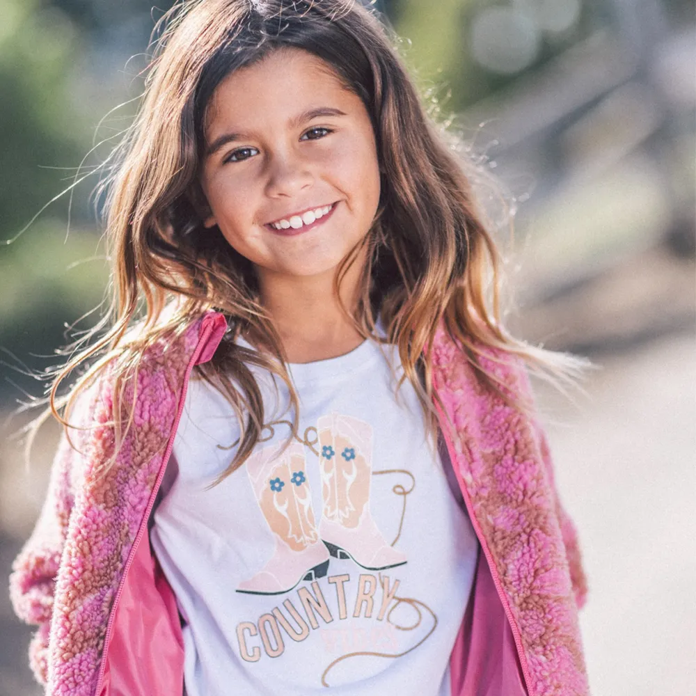 Skylar Polar Fleece Jacket in Dessert Rose