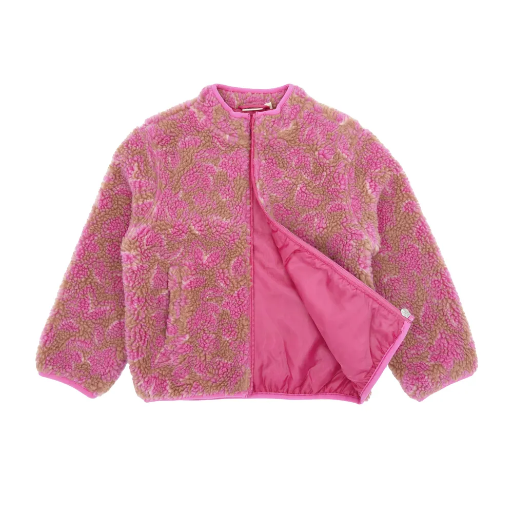 Skylar Polar Fleece Jacket in Dessert Rose