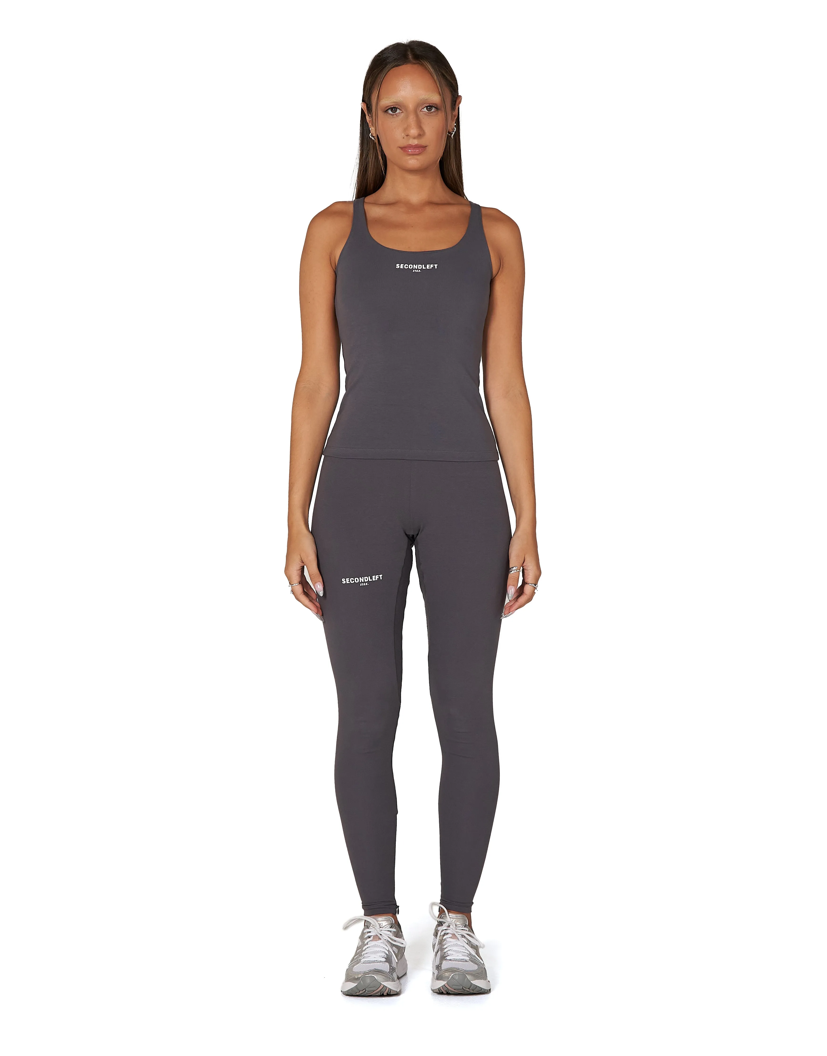 SL BW Scoop Tank Storm - Grey